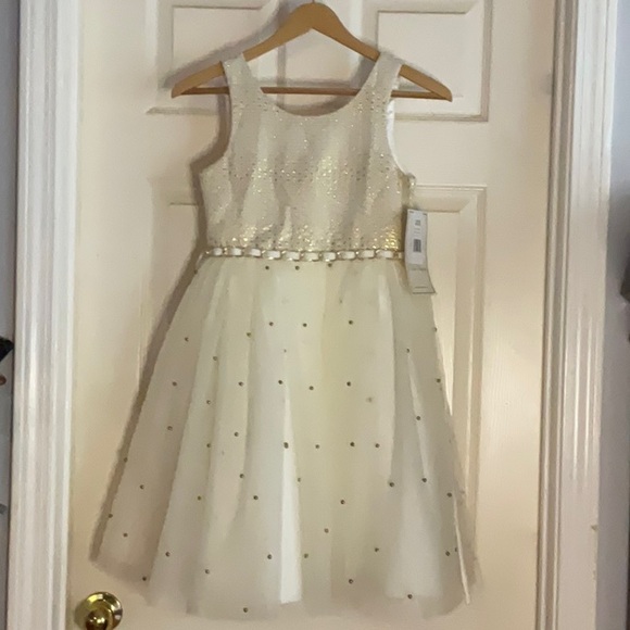 Elegant Cream Tulle Dress size 12 - Picture 10 of 10